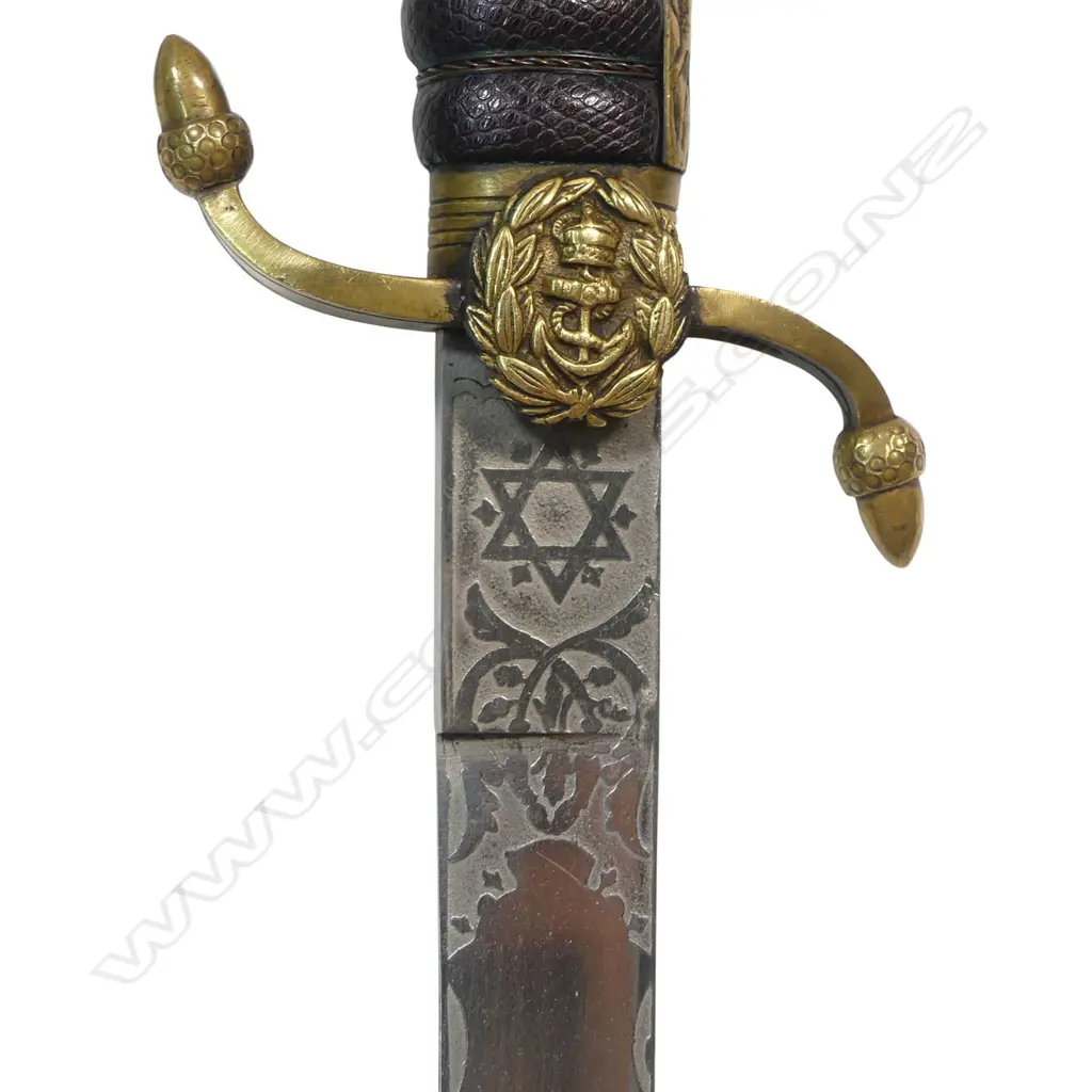British Navy Midshipmans Dirk  Pattern 1891 with scabbard, Image 1++