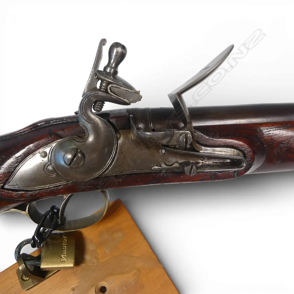 Replica ​British Pattern 1738 Land Service (Heavy Dragoon) Flintlock Pistol, Image 1++