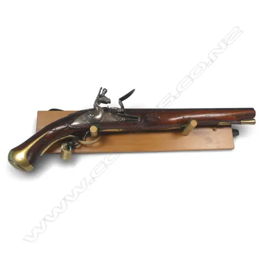 Replica ​British Pattern 1738 Land Service (Heavy Dragoon) Flintlock Pistol,