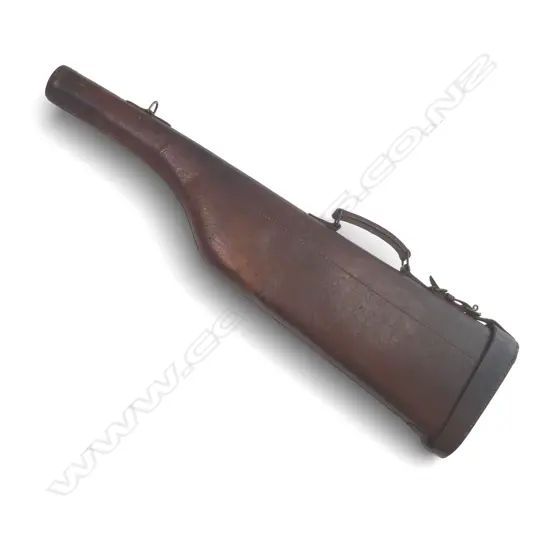 Leather 'Leg o' Mutton Shotgun Case,