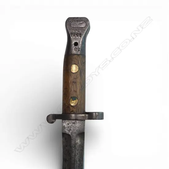 British Pattern 1888 Mk II Bayonet made by Sanderson Sheffield for the .303 calibre M1888 Lee-Metford and Long Lee-Enfield rifles,