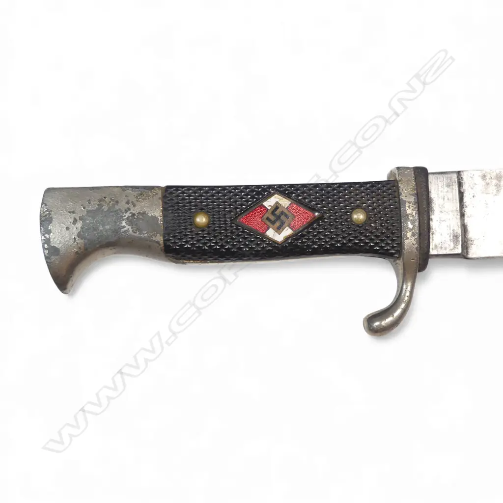 WWII Hitlerjugend knife and scabbard by G. Felix Solingen Gloriawerk, Image 1++
