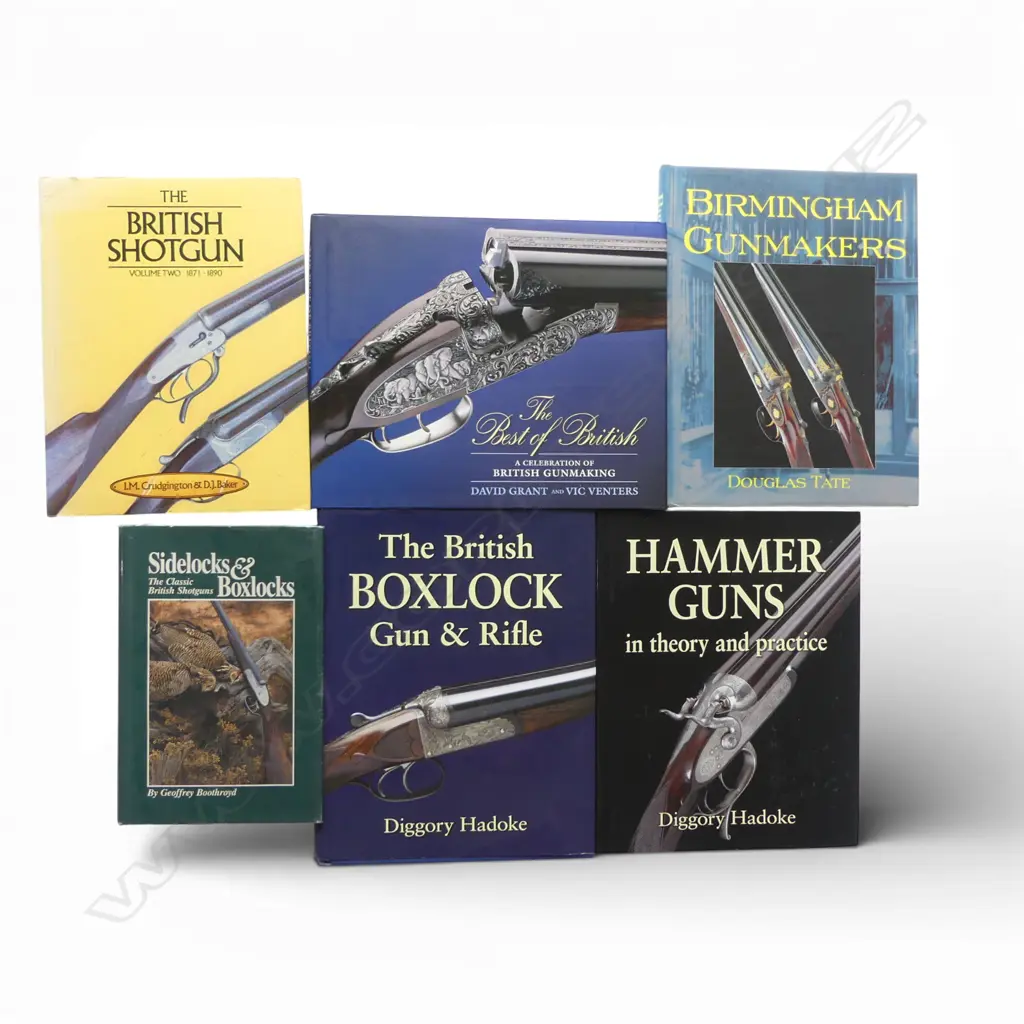 Six British firearm reference books, Image 1++
