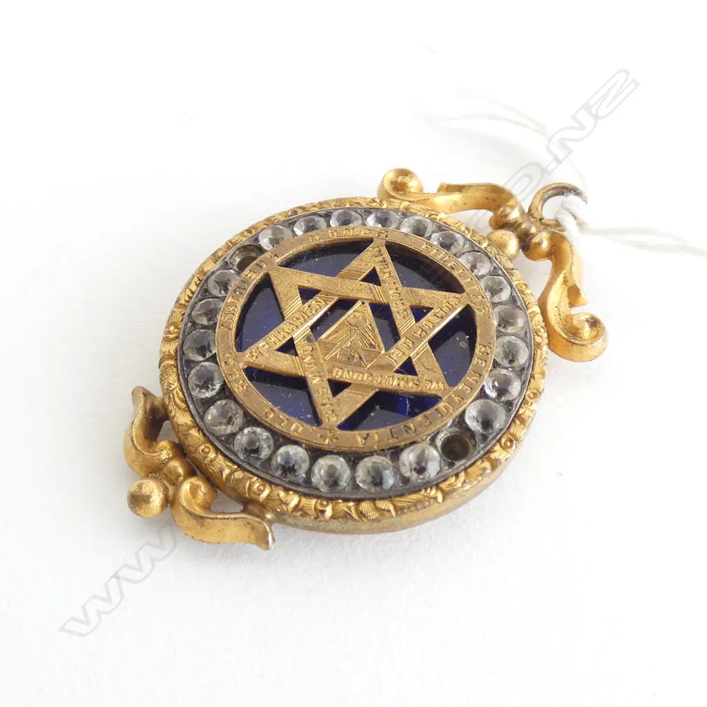 OLD MASONIC PENDANT A/F  Image 1++