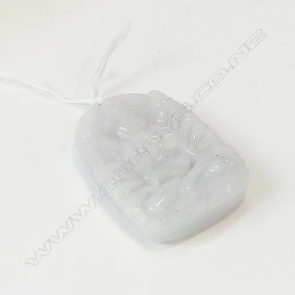 JADE? PENDANT OF BUDDHA H.45mm Image 1++