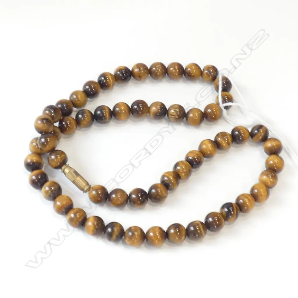 TIGERS EYE NECKLACE Image 1++