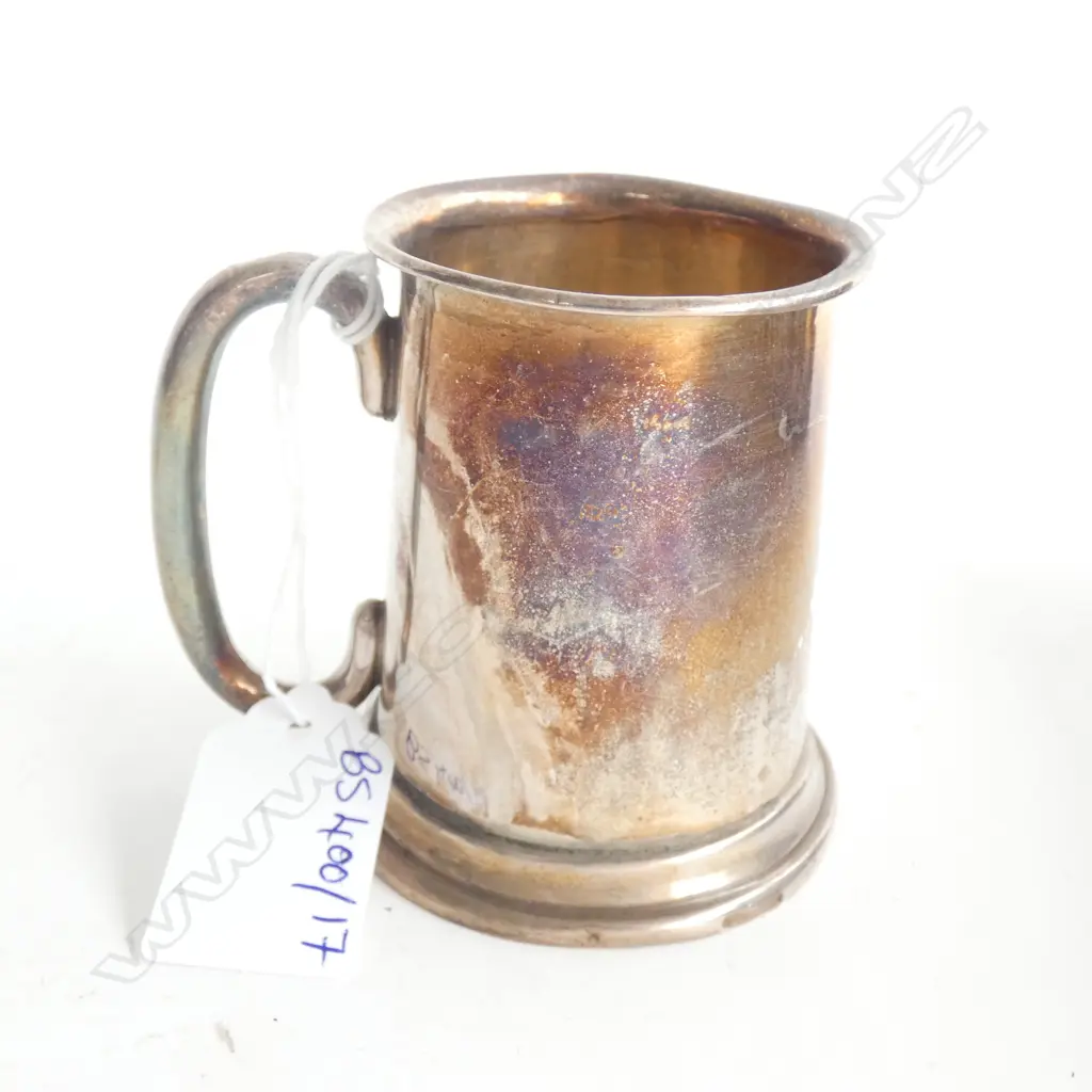 STG SILVER MUG, B'HAM 66 GRAMS Image 1++