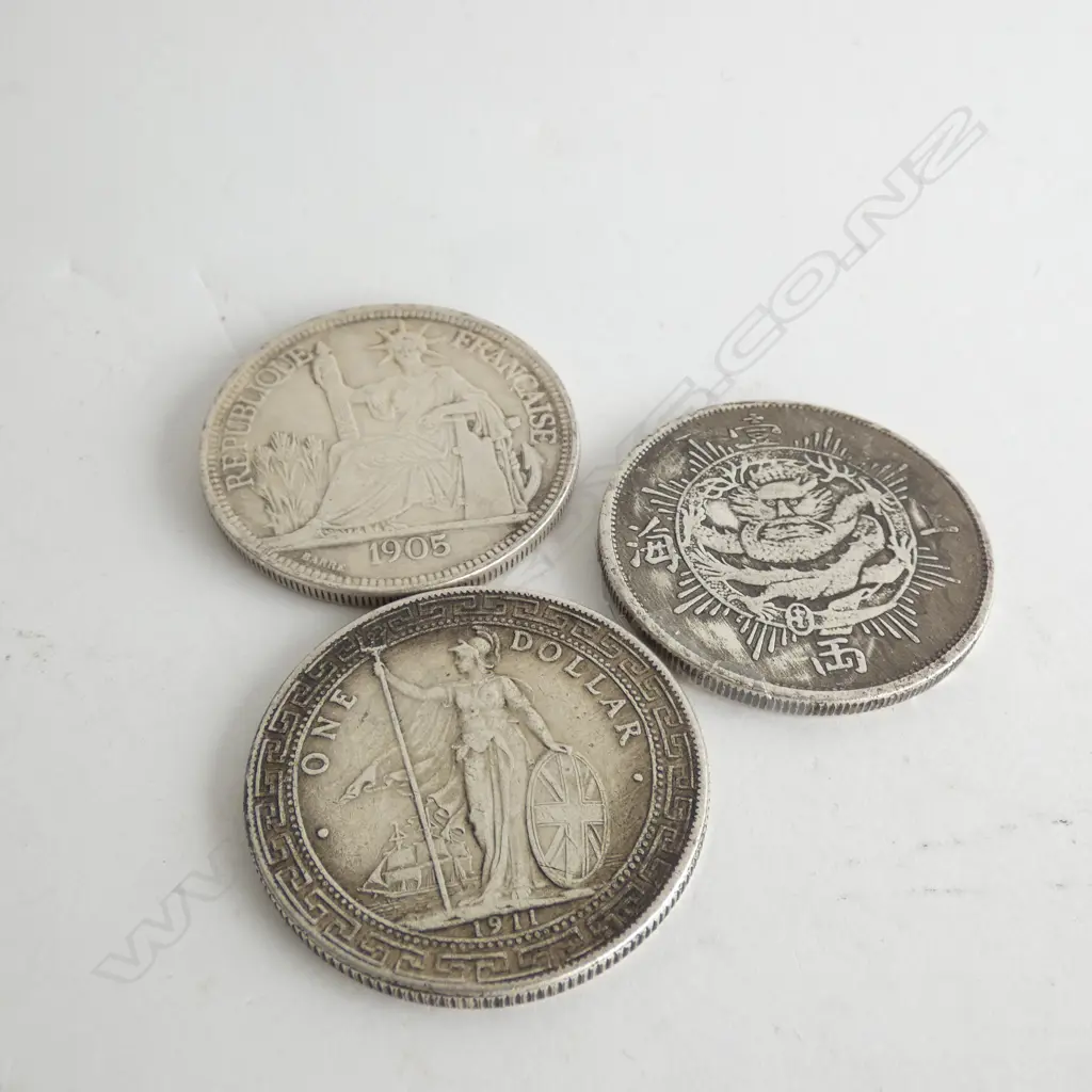 3 OLD ORIENTAL COINS Image 1++