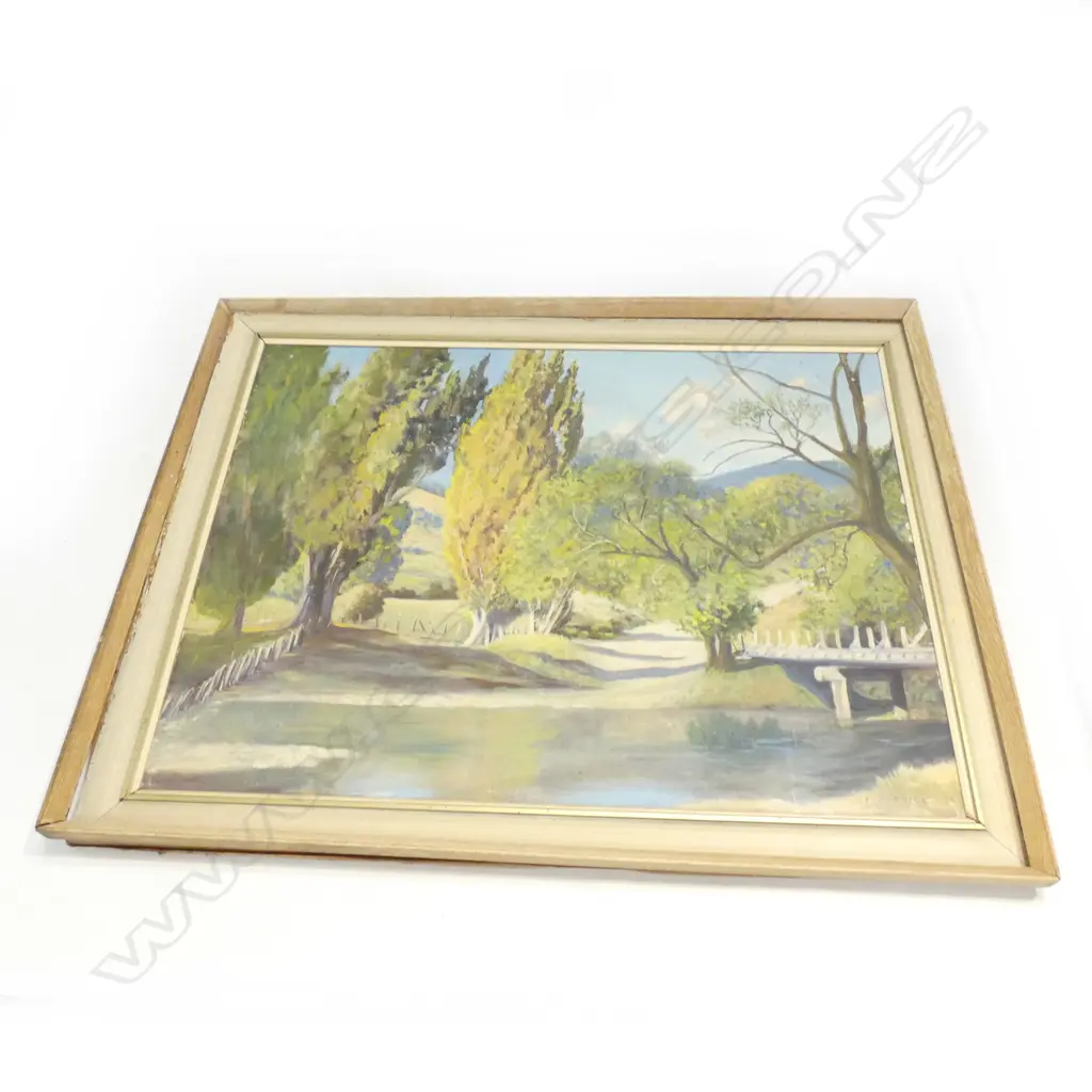 F A PRICE LANDSCAPE OIL ON BOARD C1970 a/f Image 1++