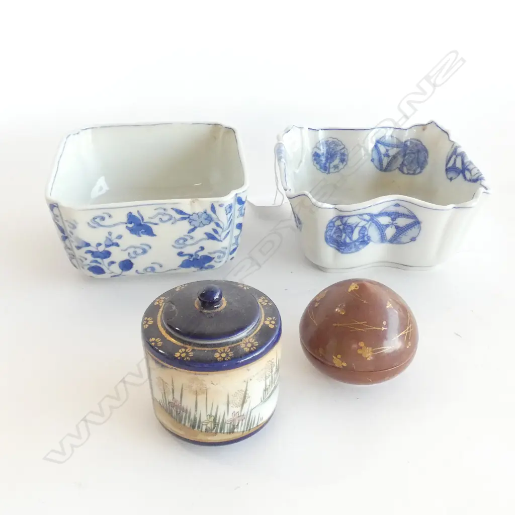 FOUR PIECES OF JAPANESE CHINA  Image 1++