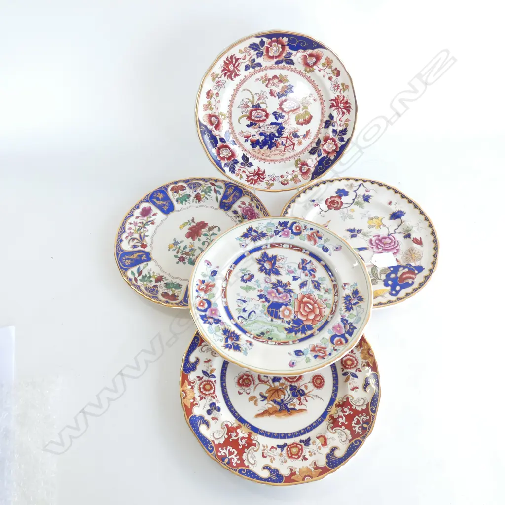 5 MASONS IRONSTONE PLATES Image 1++