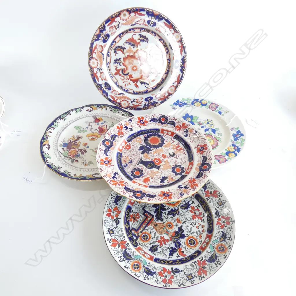 5 MASONS IRONSTONE PLATES Image 1++