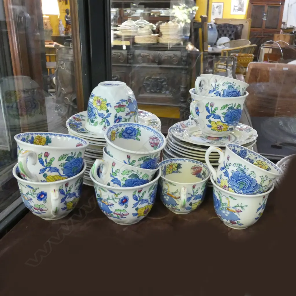 LARGE LOT ASST MASONS REGENCY CHINA Image 1++