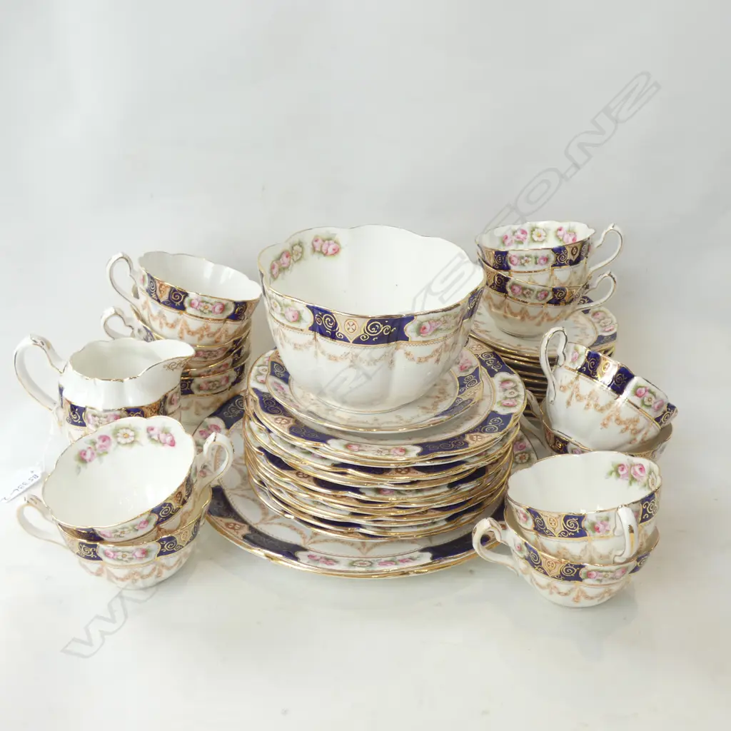 WILLIAM LOWE- ORNATE VICTORIAN TEA SET Image 1++
