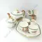 SPODE 'LEAPING THE BROOK' 22PC TEA SET; 6 TRIOS / TEAPOT ETC.. Image 1++