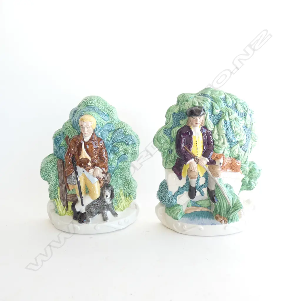 2 MASONS IRONSTONE BOXED FLAT BACKS Image 1++