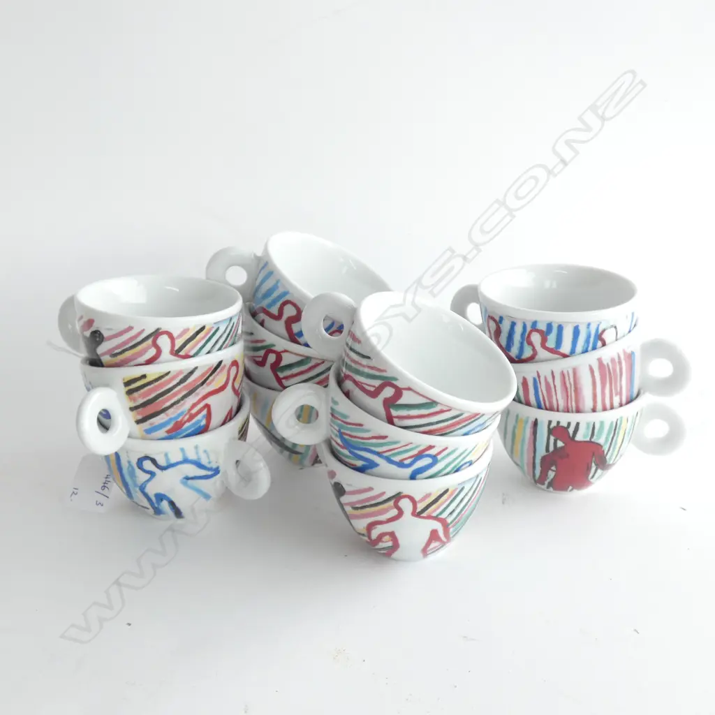 27 PCE POOLE BLUE / GREY TWINTONE PART DINNER SET AF  Image 1++