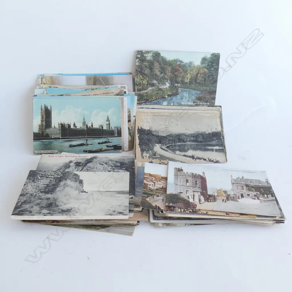 POSTCARDS; VINTAGE LOT 120 WORLD POSTCARDS Image 1++