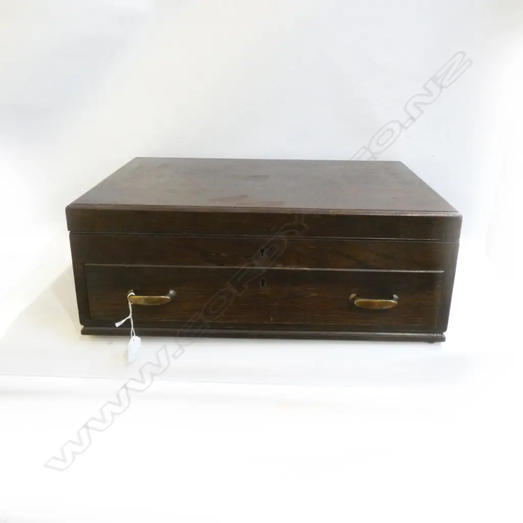 CANTEEN BOX OAK EMPTY Image 1++