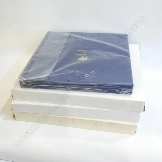 FOUR SPECIAL EDITION PRESENTATION NZ STAMP BOOKS 