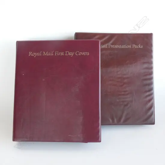 STAMPS; 2 ALBUMS OF GT BRITAIN AND NZ FIRST DAY COVERS