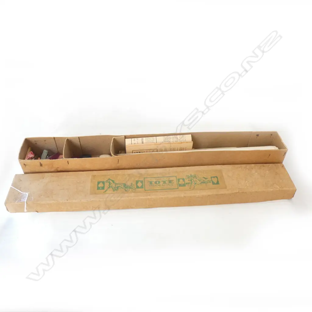 TOTE INDOOR GAME ORIGINAL BOX... Image 1++