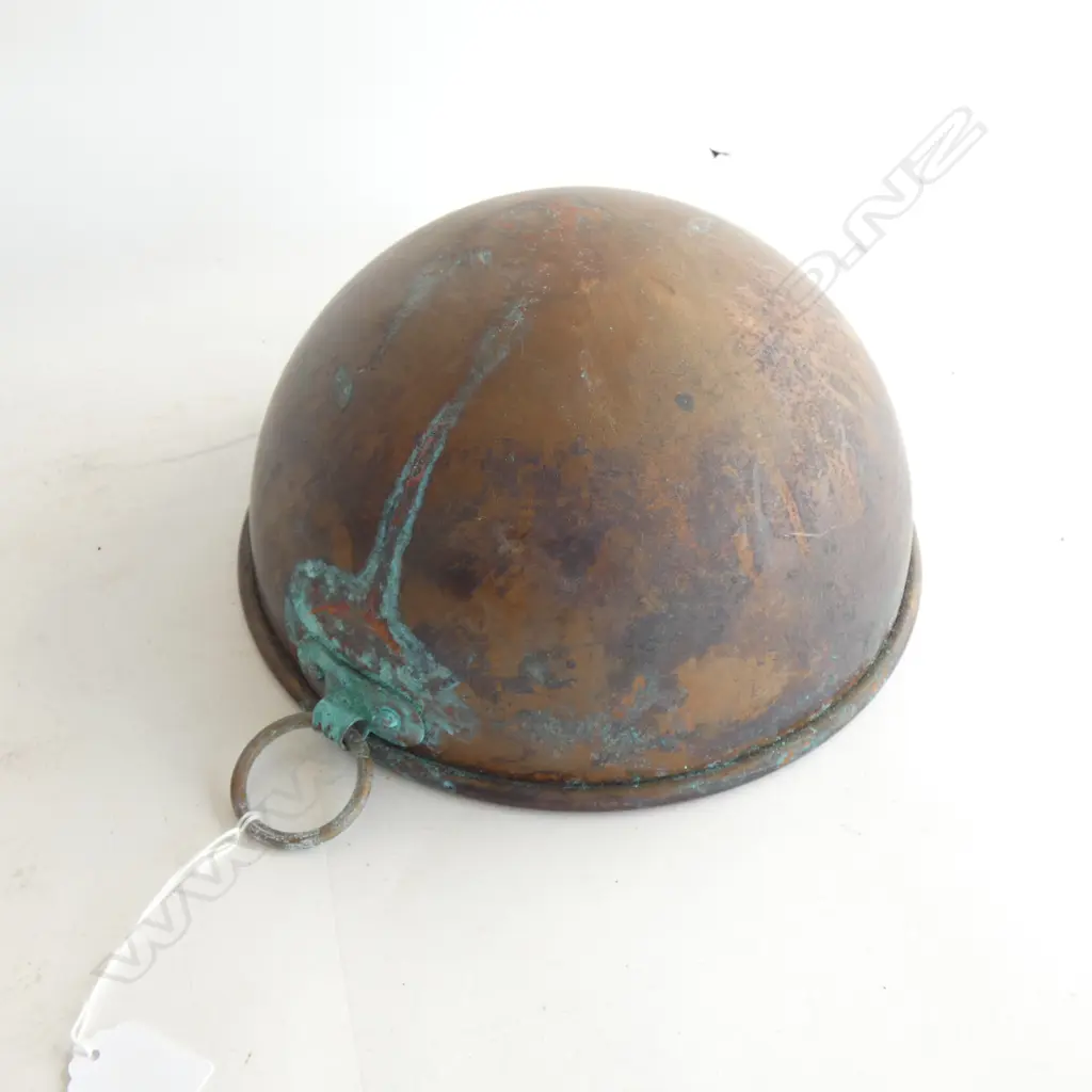 FRENCH COPPER BOWL 255mm dia Image 1++