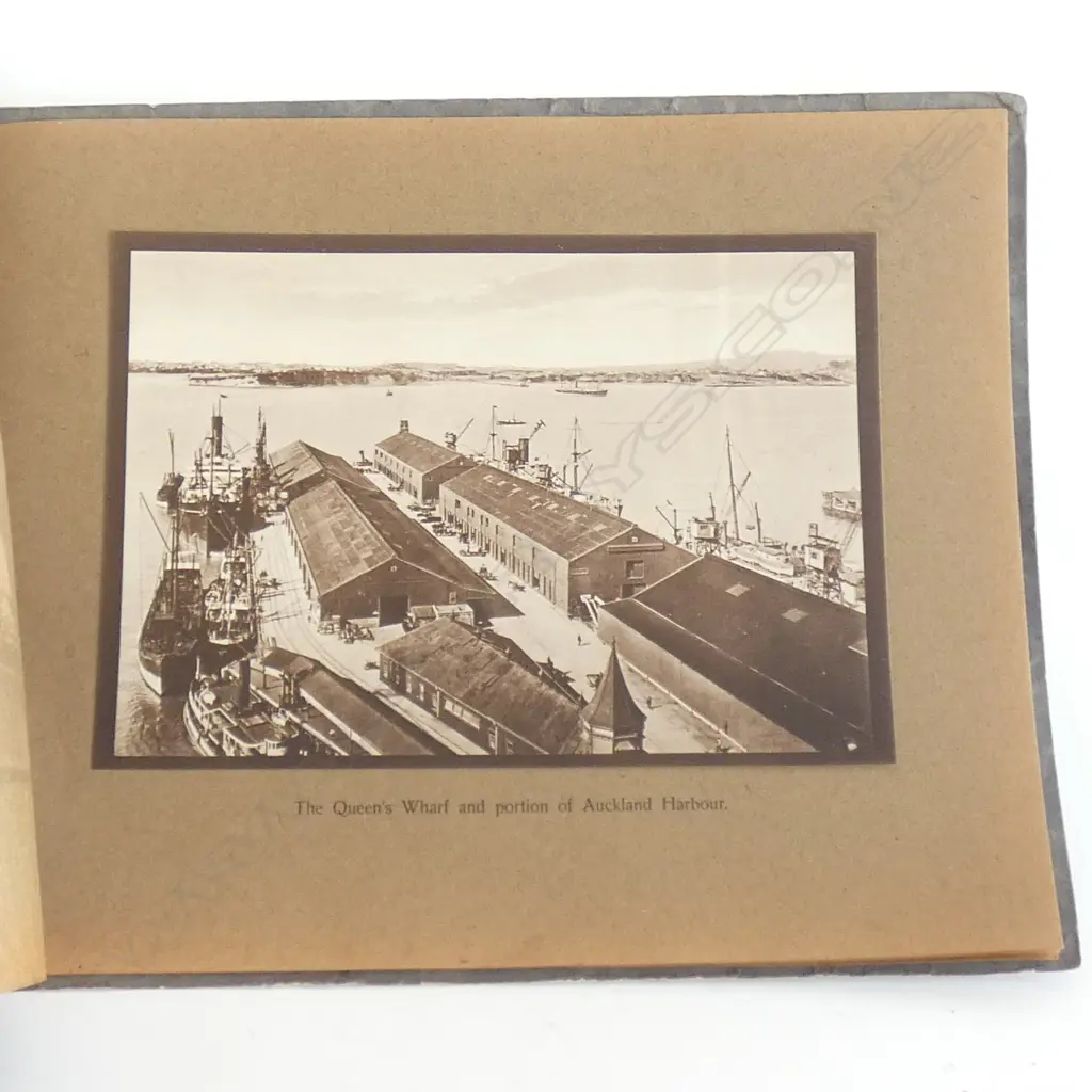 SOUVENIR BOOK PRINTED IMAGES OF AUCKLAND BY WIDMAN & AREY  Image 1++