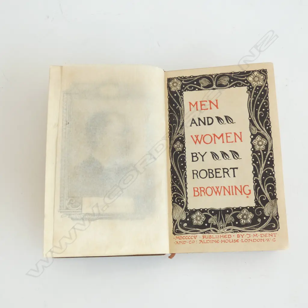 'MEN & WOMEN' ROBERT BROWNING and 1894 MAORI NEW TESTAMENT Image 1++