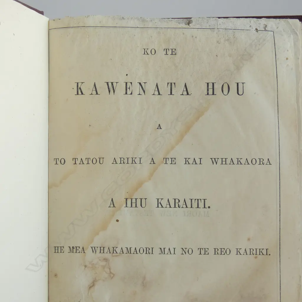 'MEN & WOMEN' ROBERT BROWNING and 1894 MAORI NEW TESTAMENT Image 1++