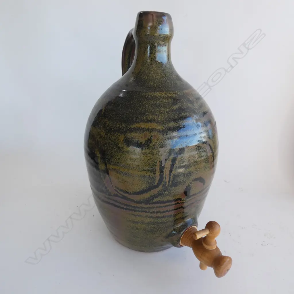 RAY FINCH STUDIO POTTERY CARAFE H.400mm Image 1++