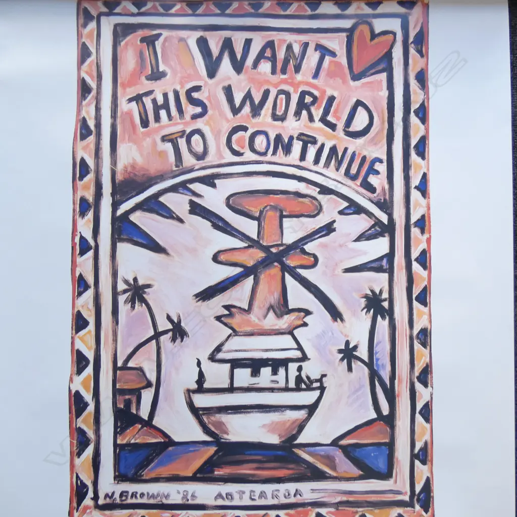 BOX LOT ASST. GREENPEACE PRINTS, EARLY NZ ETC Image 1++