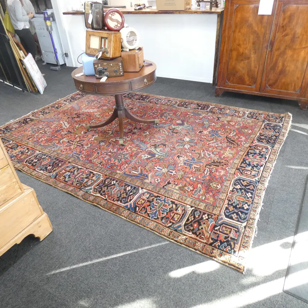 HAND KNOTTED WOOL ON COTTON RUG 3300 X 2300mm Image 1++