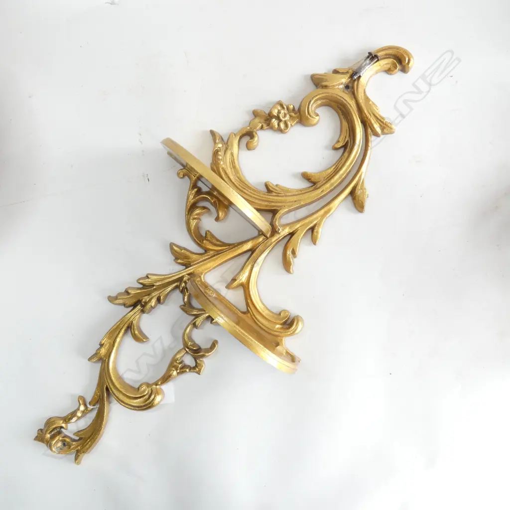 ORNATE GILT WALL SHELF H. 650MM Image 1++