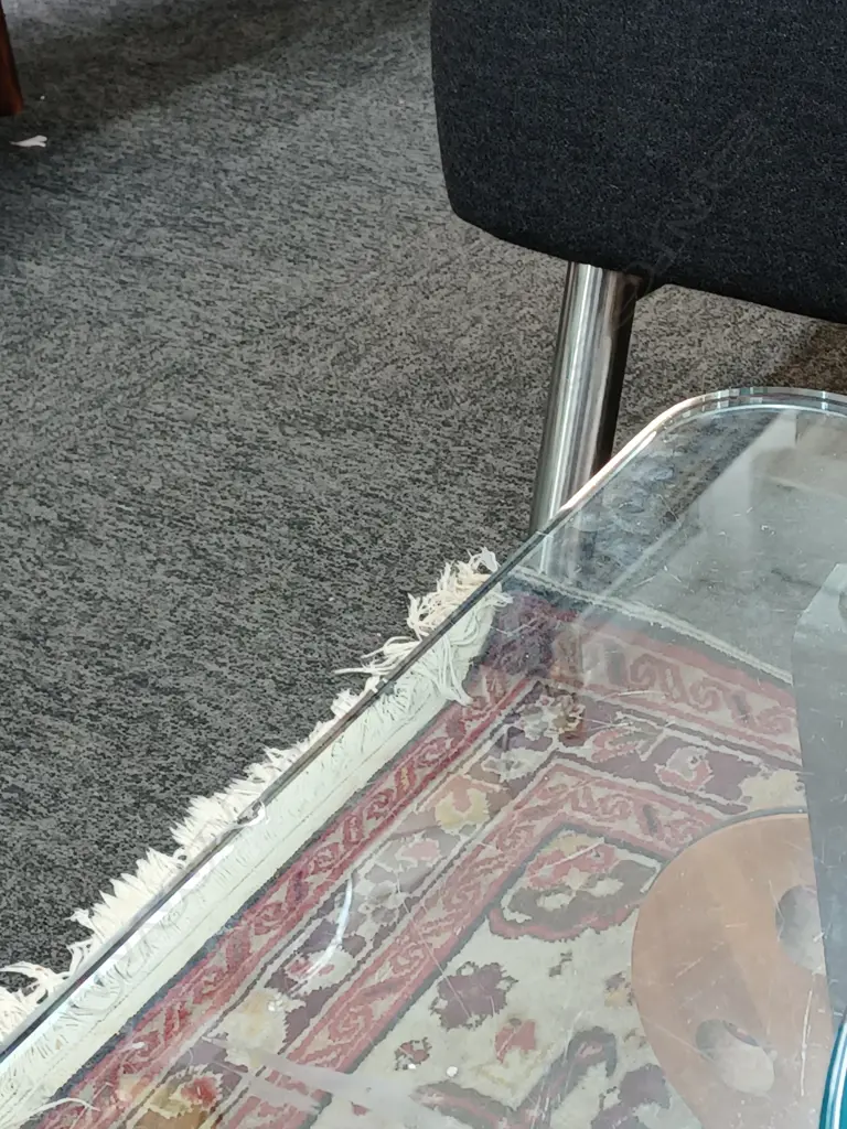VINTAGE GAE AVLENTI 'TAVOLO CON RUOTE' GLASS COFFEE TABLE ON WHEELS... Image 1++