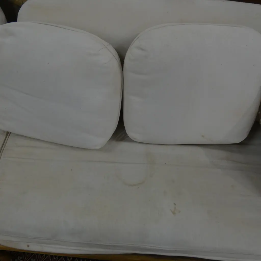 LG MCGUIRE CANE SOFA - NEEDS REWEBBING & NEW CUSHIONS L 2400MM Image 1++