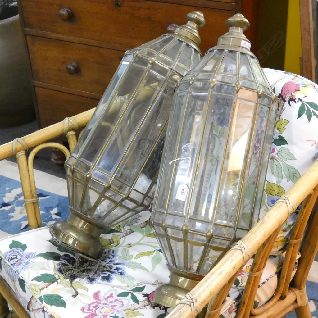 PR BRASS MOROCCAN LAMPS L.700mm Image 1++