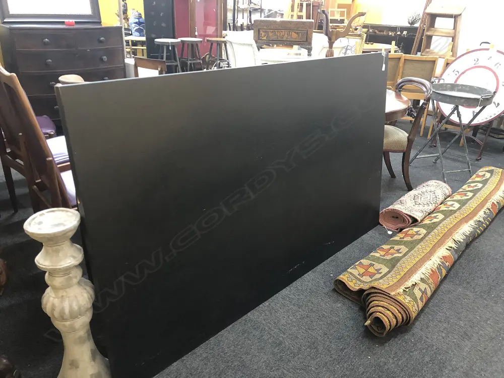 CONTEMPORARY BLACK HEADBOARD 1900x1100x40mm Image 1++