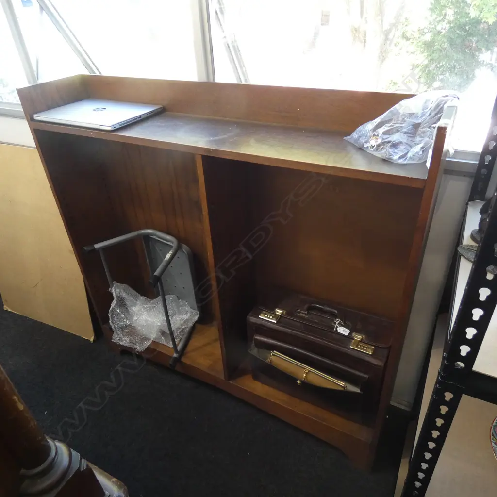 DARK WOODEN BOOK SHELF L 1215MM (SHELVES TO COME)! Image 1++