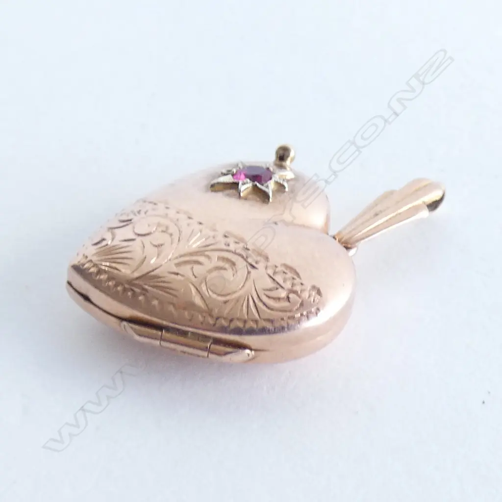 9CT ROSE GOLD LOCKET 4.11gm Image 1++