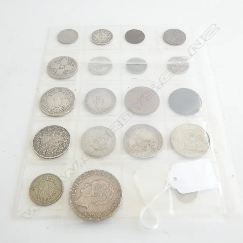 ASST VINTAGE WORLD COINS, INCL SILVER  Image 1++
