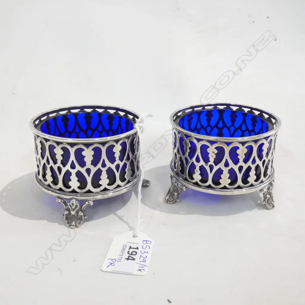 PR STG SILVER SALTS, SHEFFIELD 1846 120 GRAMS 75mm dia Image 1++