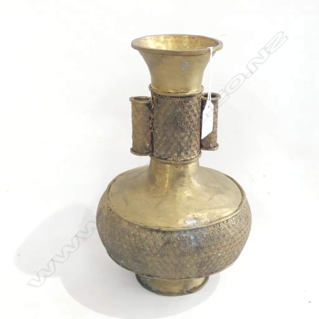 BRONZE ORIENTAL VASE H281mm Image 1++