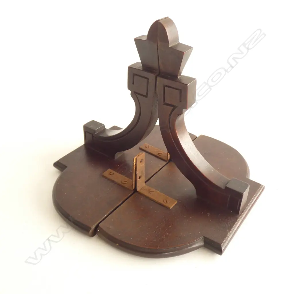 PR EDWARDIAN MAHOGANY WALL SHELVES W.245mm Image 1++
