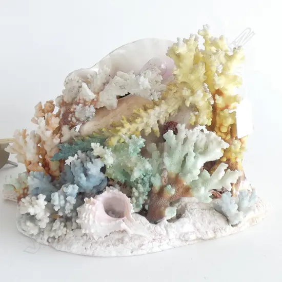 COLOURED CORAL LAMP W.300mm