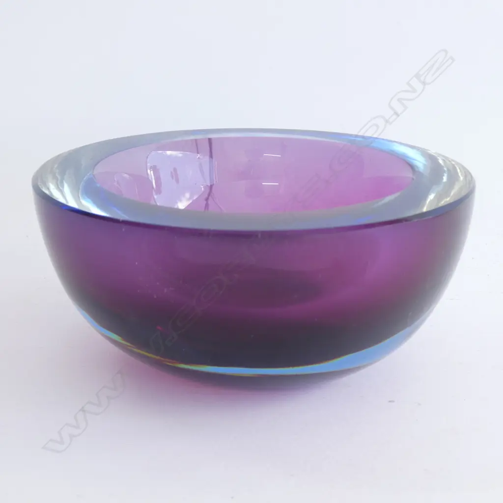 MURANO SOMMERSO SMALL BOWL 135mm dia Image 1++
