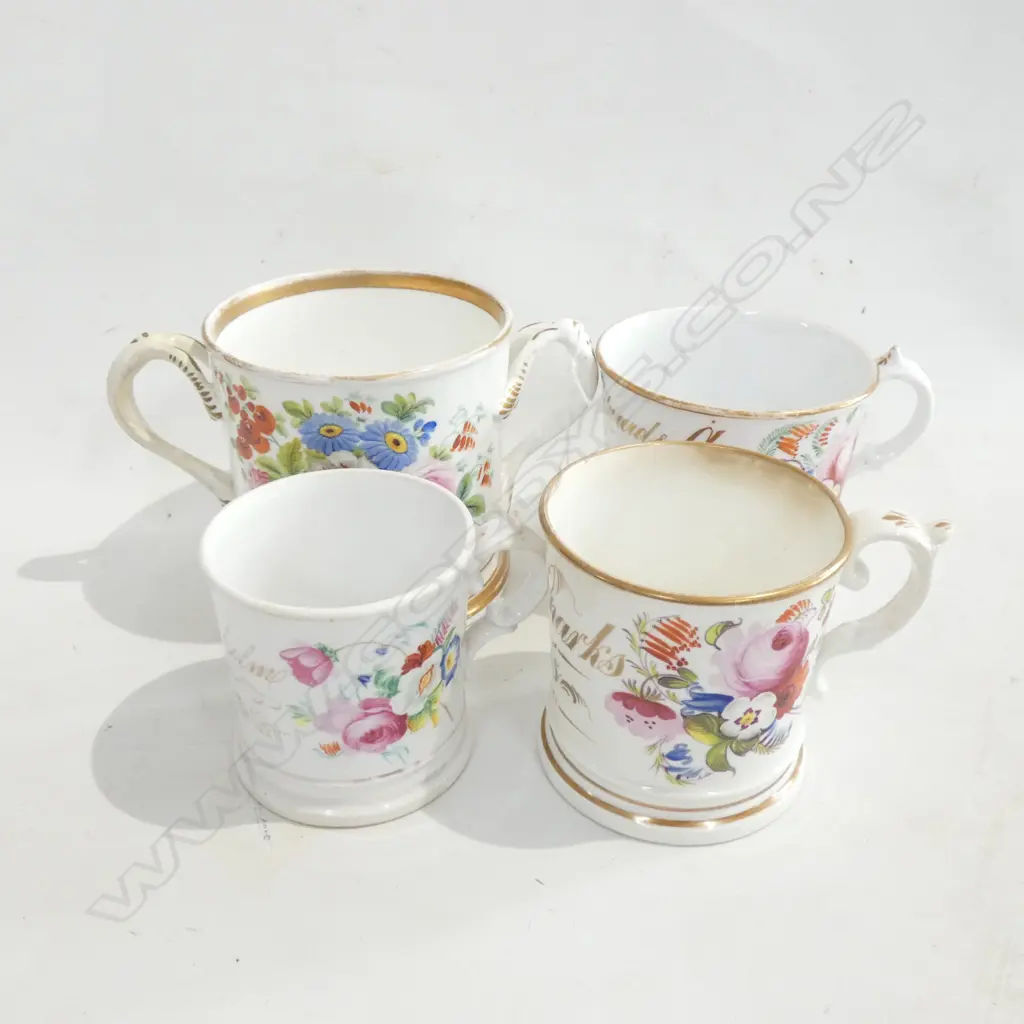4 19thC MUGS Image 1++