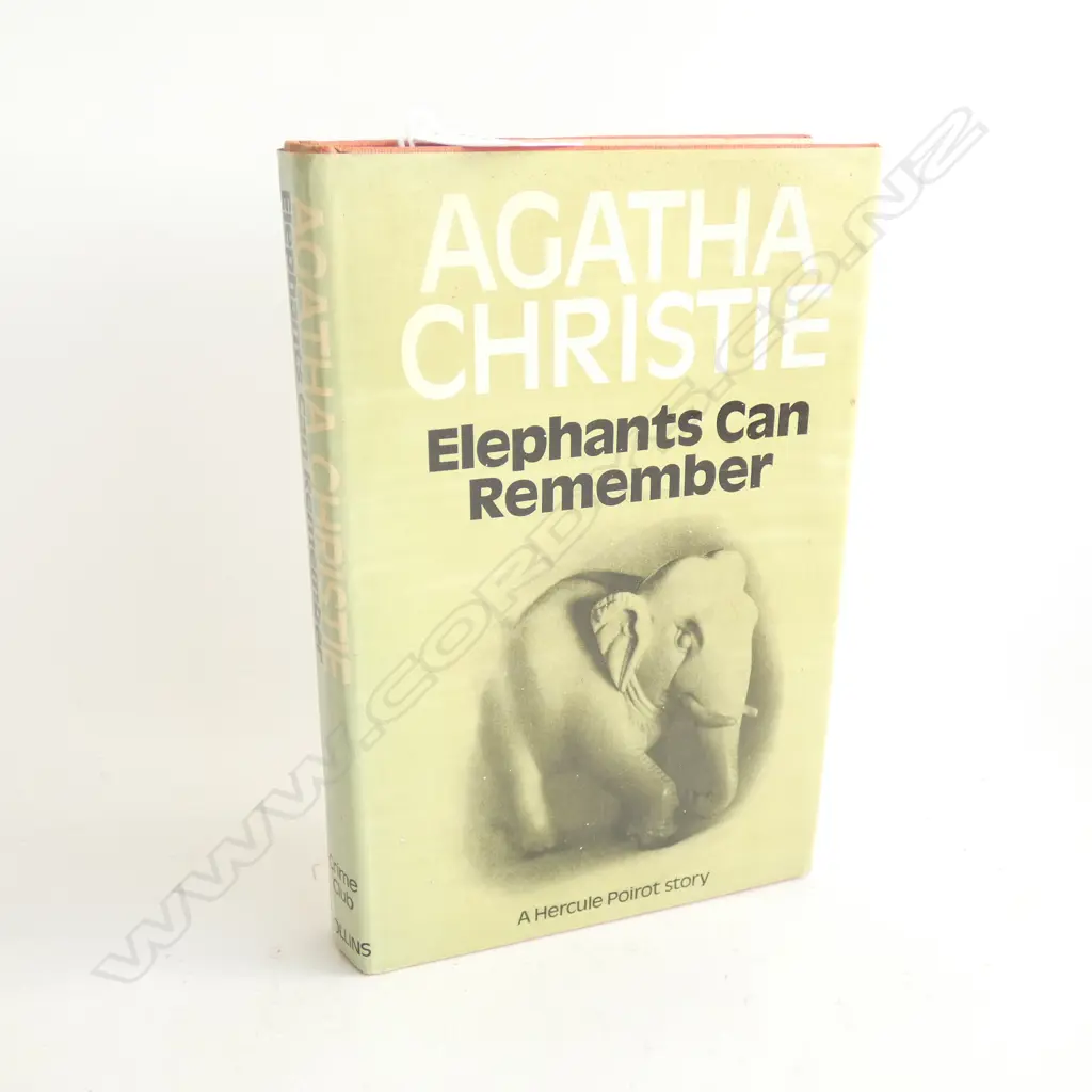 FIRST EDITION 1972 AGATHA CHRISITE 'ELEPHANTS CAN REMEMBER'  Image 1++