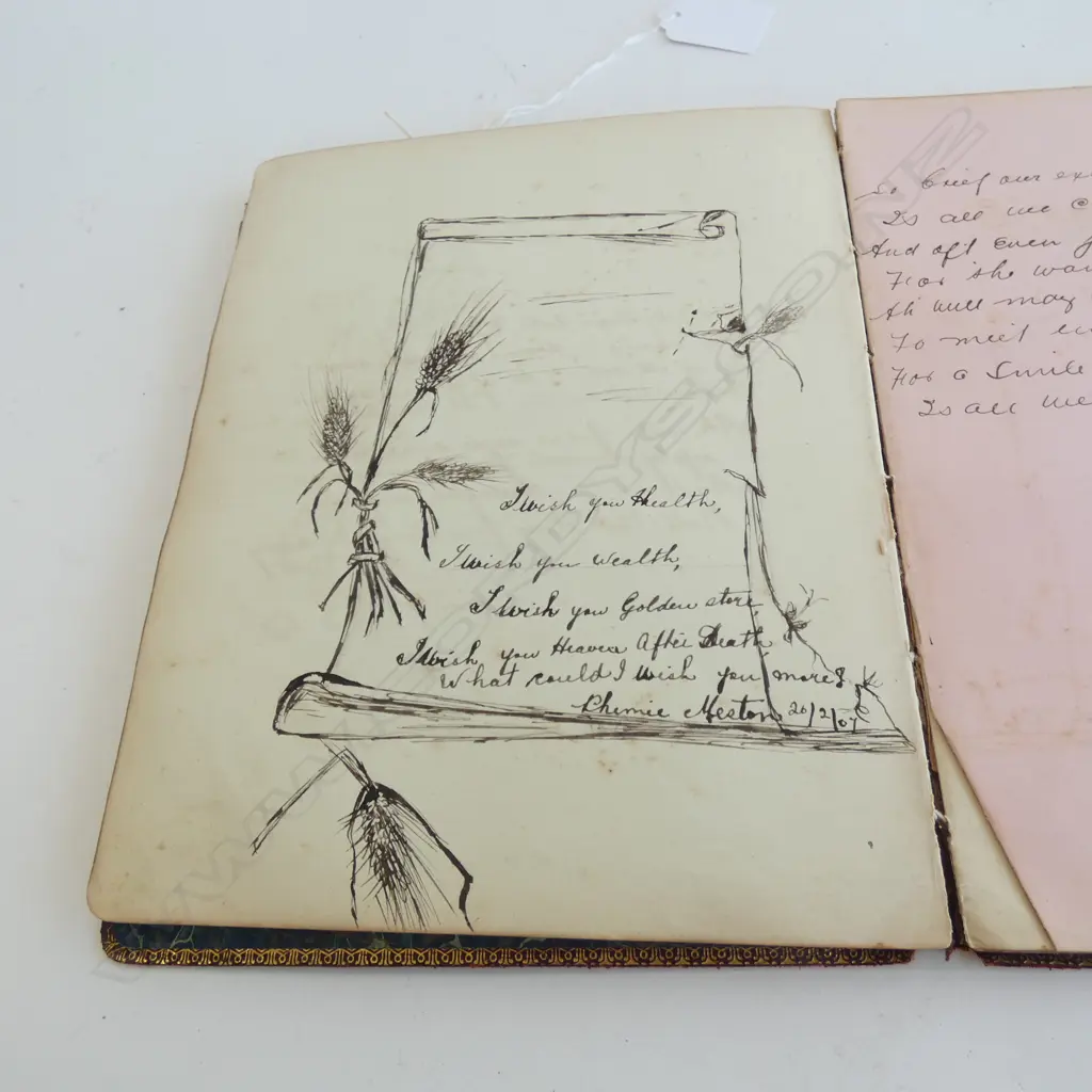 OLD AUTOGRAPH BOOK Image 1++