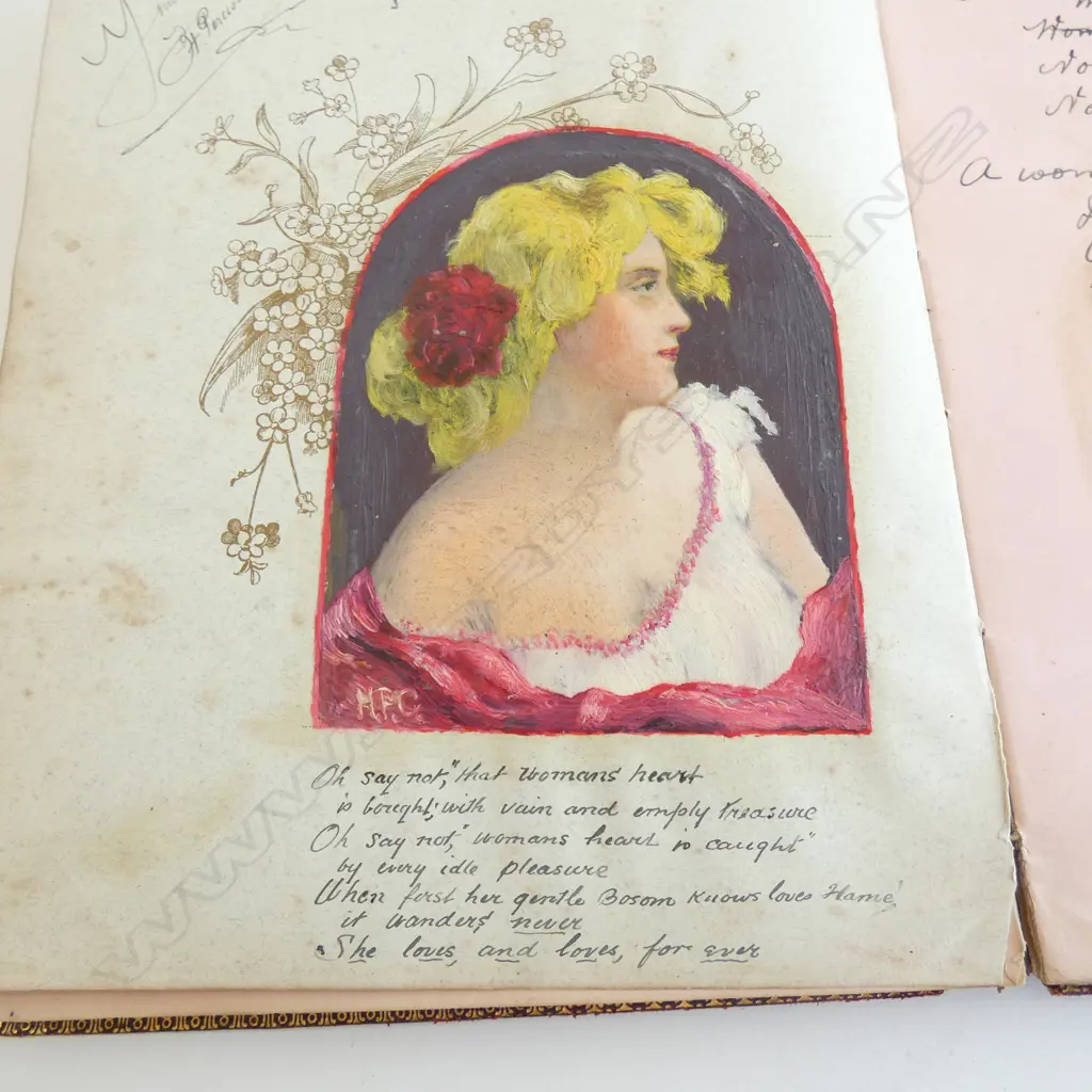 OLD AUTOGRAPH BOOK Image 1++